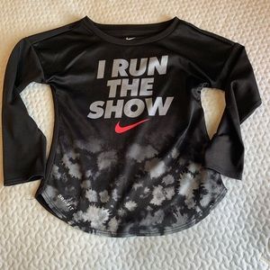 Nike girls 3T long sleeve shirt